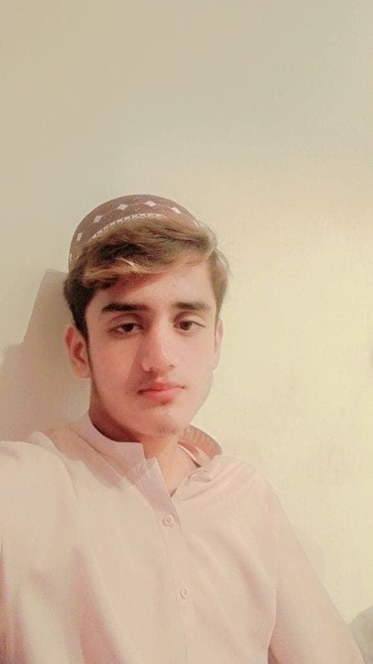 Close portrait of Saqib